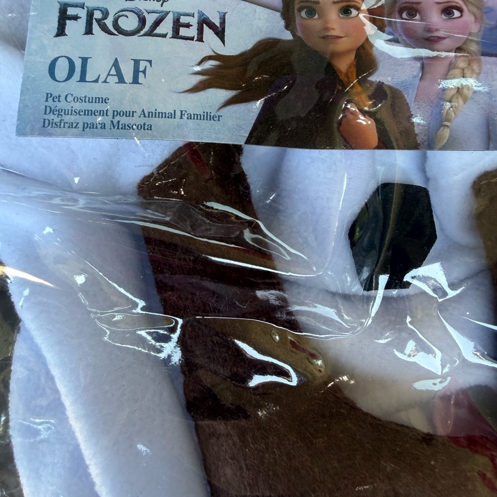 Frozen Olaf pet costume new size xl